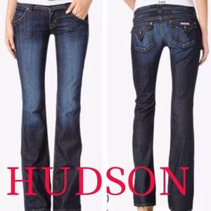 Hudson Skinny Boot Cut Jeans (Size 25)
